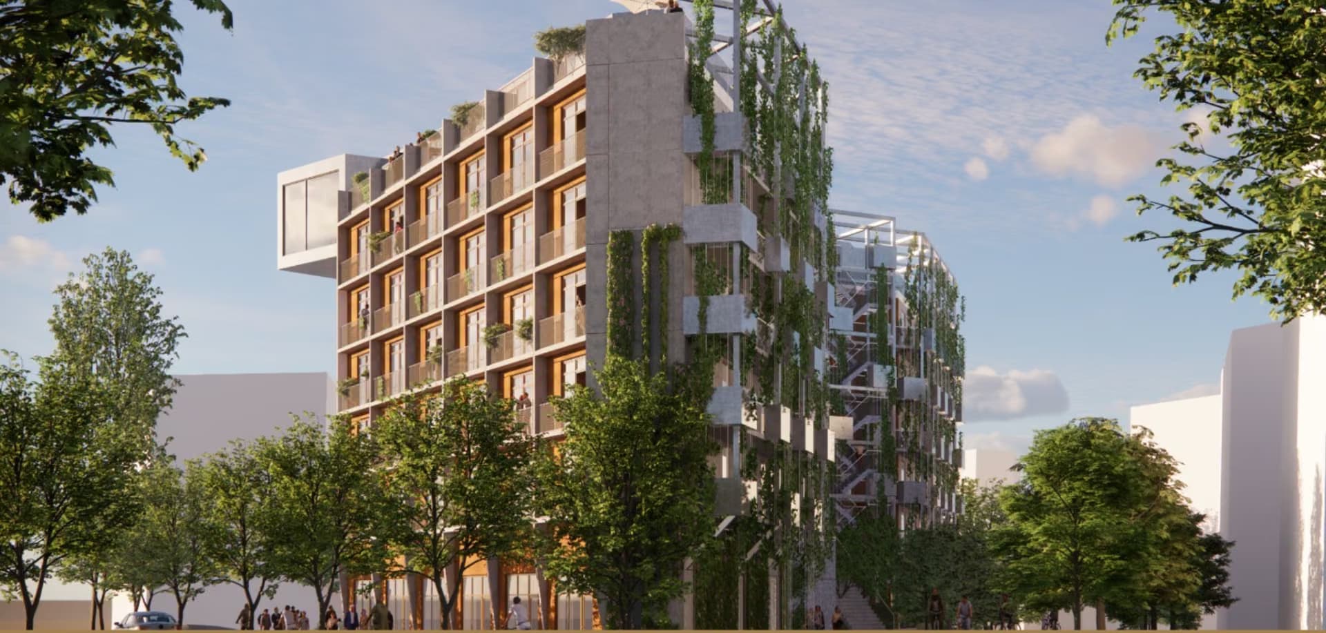Nūvais klinikbyggnad vid Hyllie Boulevard i Malmö